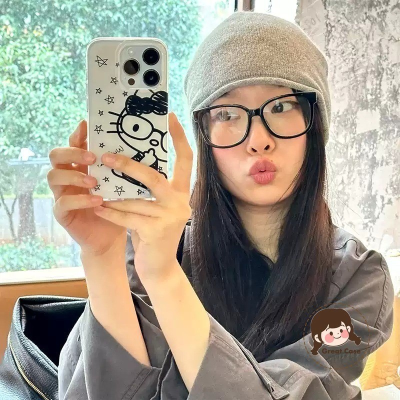 น่ารัก Doodle Kitty เคสโทรศัพท์สําหรับ OPPO A6 A5 2025 A3 energy A2 A1 Pro GT A6i A5x A5i A3x A2x A1