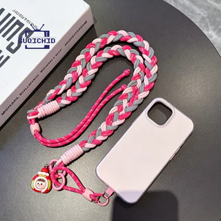 สายคล้องเคสโทรศัพท์ สายคล้องโทรศัพท์แบบยาว ปรับได้ สำหรับกิจกรรมกลางแจ้ง ช่วยลดการสูญหาย เหมาะสำหรับการเดินป่า