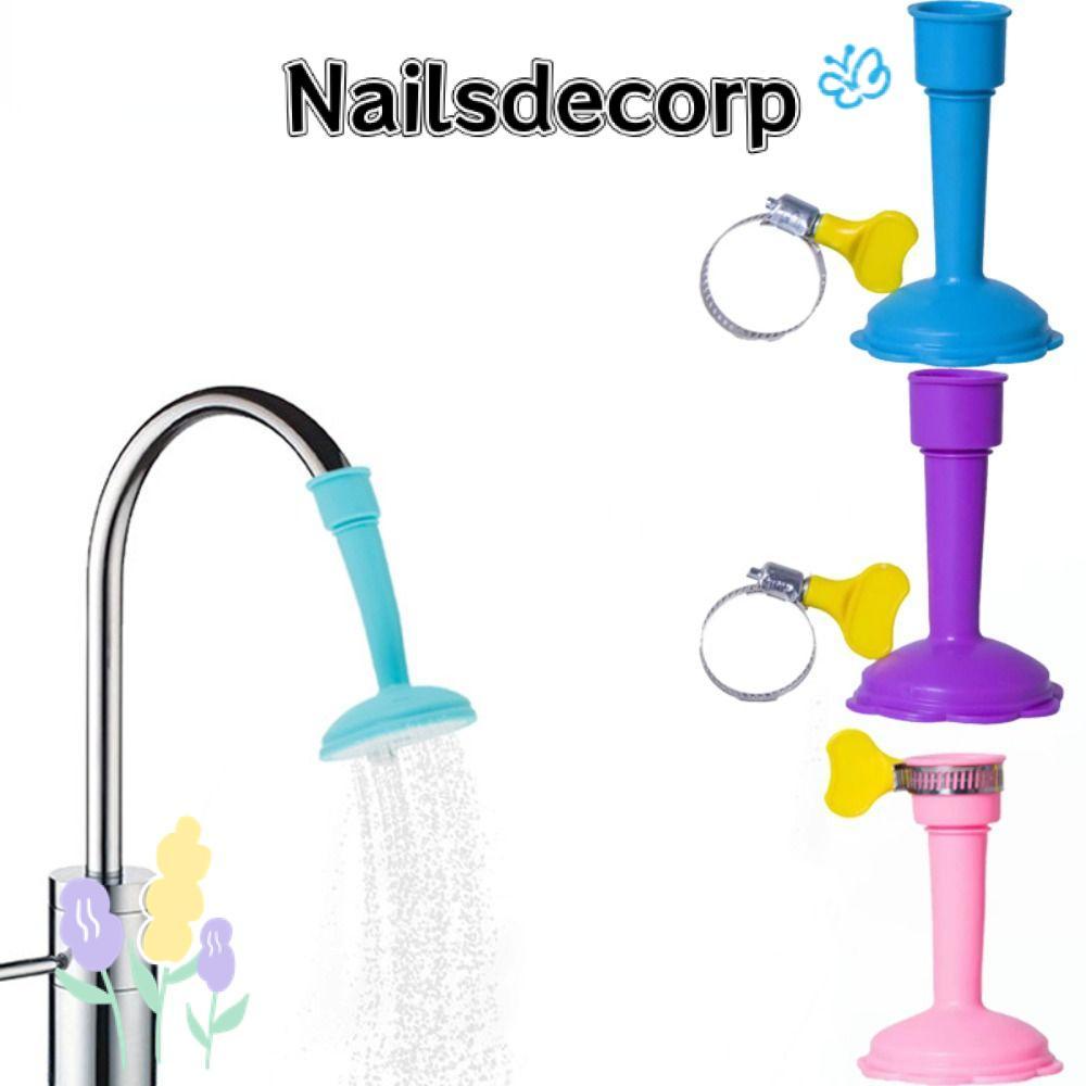 NAILSDECOR ก๊อกน้ํา Sprayers, 360 หมุนซิลิโคนก๊อกน้ํา Extender,คุณภาพสูงประหยัดน้ําปรับแรงดันสูงกรองหัวฉีดอ่างล้างจาน