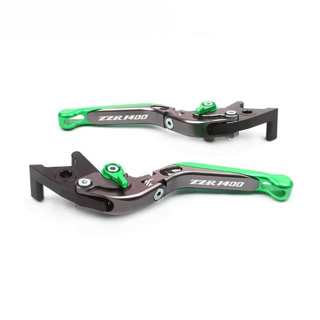 Fit สําหรับ KAWASAKI ZZR1400 ZZR 1400 2006-2016 ZZR1400 S Versio อุปกรณ์เสริมรถจักรยานยนต์ปรับพับขยา