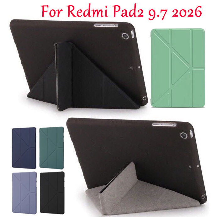 เคสหนังPU ขอบนิ่ม สำหรับ Xiaomi Redmi Pad 2 SE 9.7 2026 4G Wifi Redmi Pad2 SE 8.7 / SE11 ใส่ปากกาได้ 020