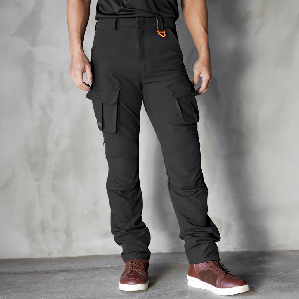 KOMINE 2026 Model Motorcycle 07-762 PK-762 Enigma G2 Cushion Cargo Pants Black L