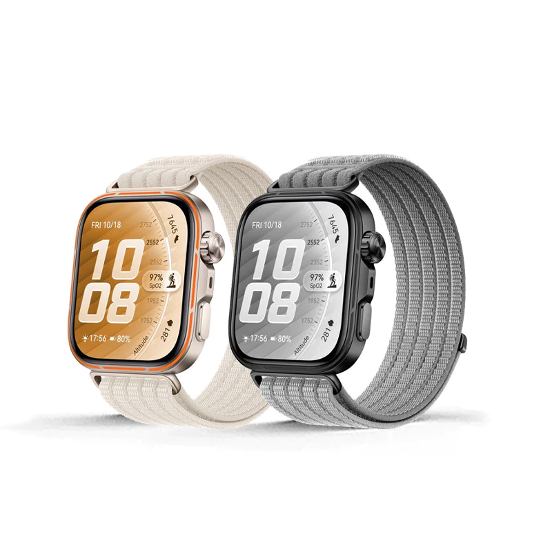 ไนลอนกีฬาห่วงทอสําหรับ HUAWEI WATCH FIT 5/4 Pro ถักสบายสายรัดข้อมือระบายอากาศสําหรับ Huawei Watch Fit 5 4 3