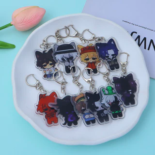 Forsaken Roblox เกมพวงกุญแจน่ารักอะนิเมะรูป Key Holder อุปกรณ์เสริมเครื่องประดับของขวัญ