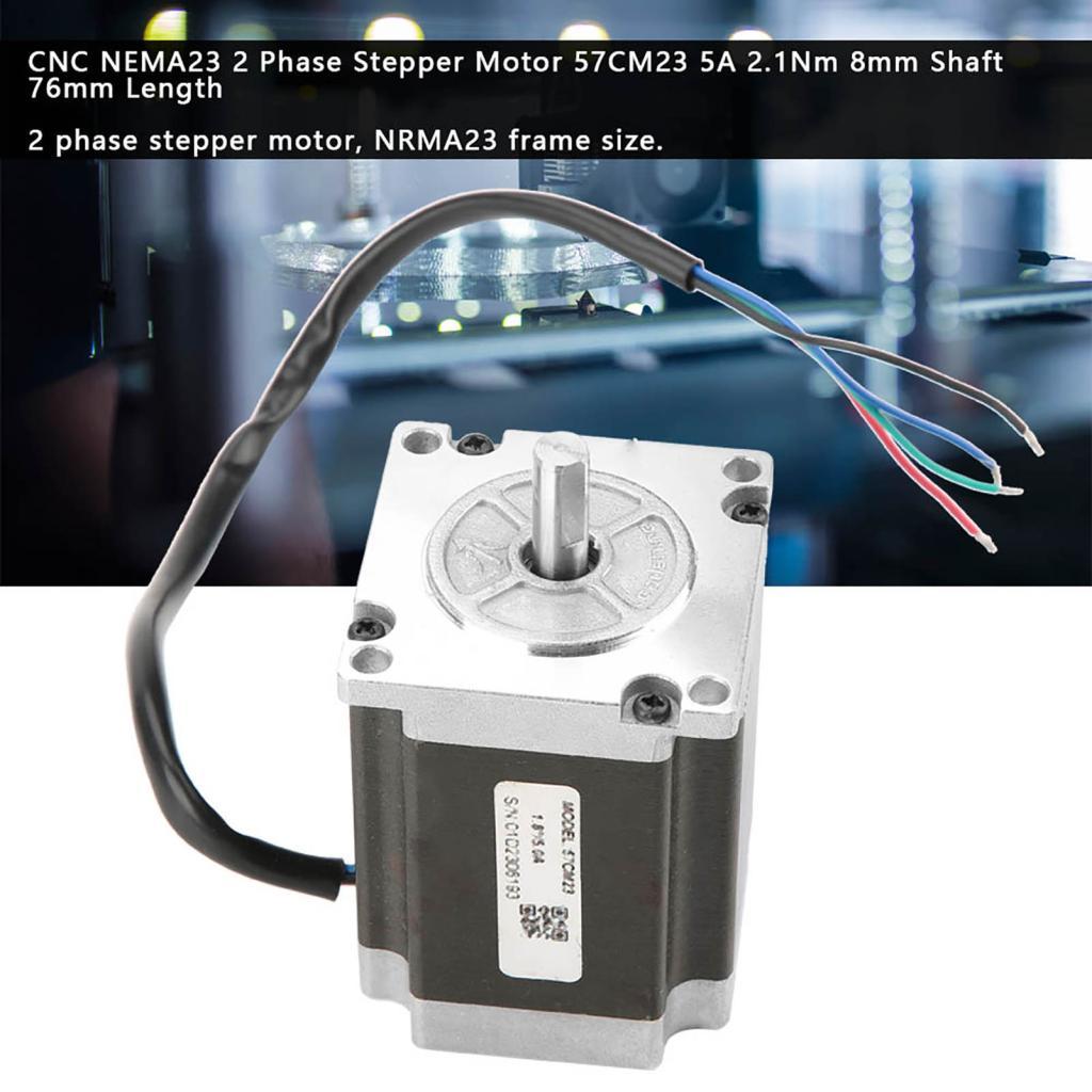 NEMA23 Motor Stepper เชื่อถือได้สำหรับเครื่องจักรอุตสาหกรรม
