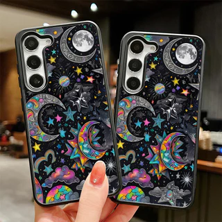 เคสมือถือ For Samsung A56 A07 A17 A55 S25 S26 Ultra A05S A37 A36 A16 A15 A06 A54 A35 S23 S24 A57 A14 A34 A26 อะคริลิกฝ้า