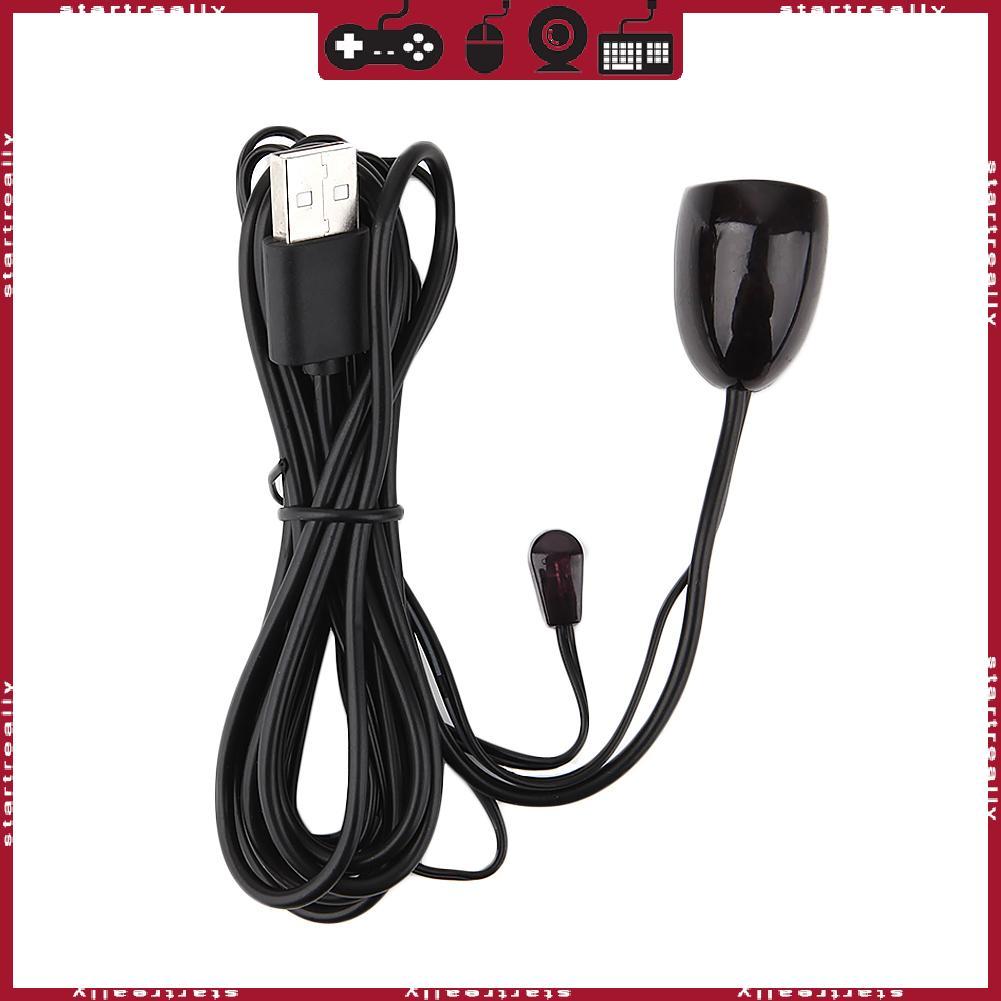 ST อะแดปเตอร์ USB ที่ใช้งานได้จริงอินฟราเรด IR Remote Extender Repeater Receiver Transmitter