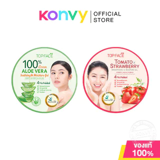 ARRA TOPFACE Gel อาร่า ท็อปเฟซ เจลบำรุงผิว 300g (Aloe Vera/Tomato Strawberry)