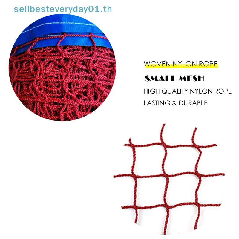 & Sellingbest & 3.1/4.1/5.1/6.1m Sport Training Standard Badminton Net Volleyball Net Easy Setup Out