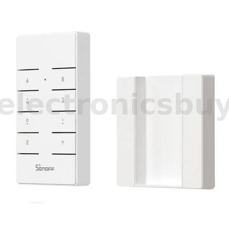 SONOFF RM433 R2 433MHz RF รีโมทคอนโทรล 8 ปุ่มการจับคู่กับ SONOFF TX สวิทช์ผนังอุปกรณ์ RF IFan04 D1 R