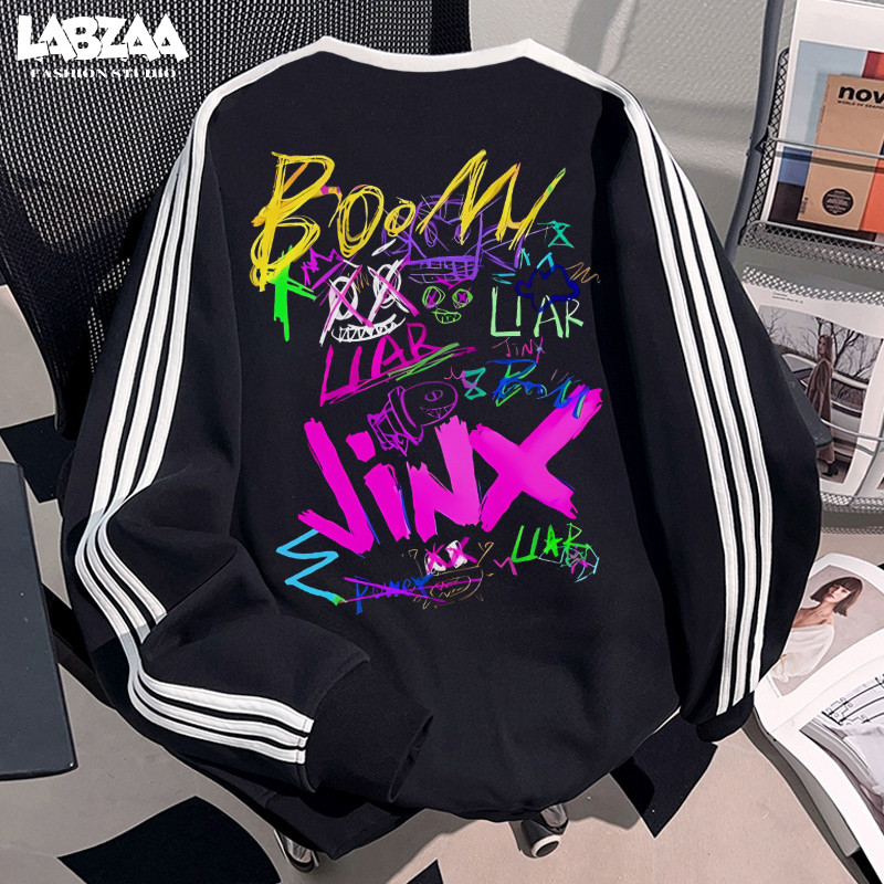 【จัดส่งตลอด 24 ชั่วโมง】LABZAA แนวอินเทรนสไตล์เกาหลี⚡เสื้อฮู้ดคุณภาพสูง ลายกราฟฟิตี้ สตรีท ใส่สบาย oversize ผ้าฝ้าย YG929