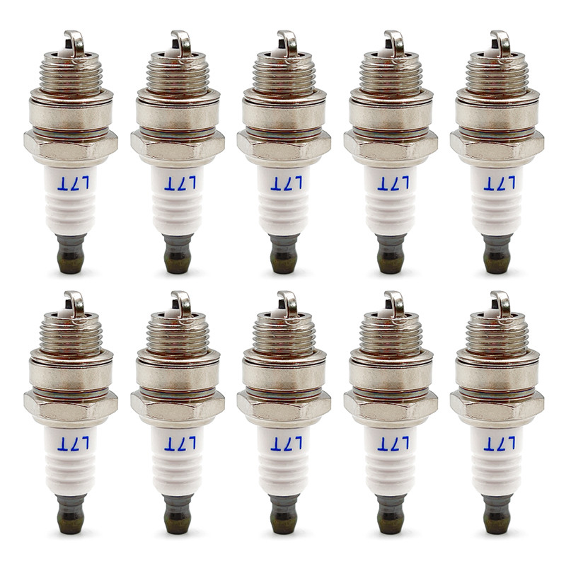 L7T 10 Pcs Spark Plug for Garden Machinery Engine Brush Cutter Chainsaw