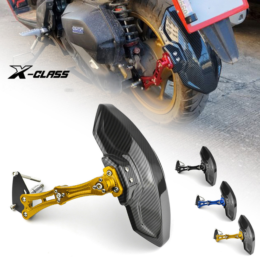 สําหรับ HONDA Click160 Vario160 ADV160 บังโคลนหลังรถจักรยานยนต์ Mud Splash MudGuard พร้อม CNC Bracke