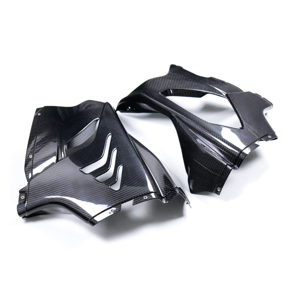 100% Pure 3K คาร์บอนไฟเบอร์รถจักรยานยนต์ Full Fairing ชุดการปรับเปลี่ยนสําหรับ BMW M1000RR 2025 + RAC Shell - รูปที่ 3