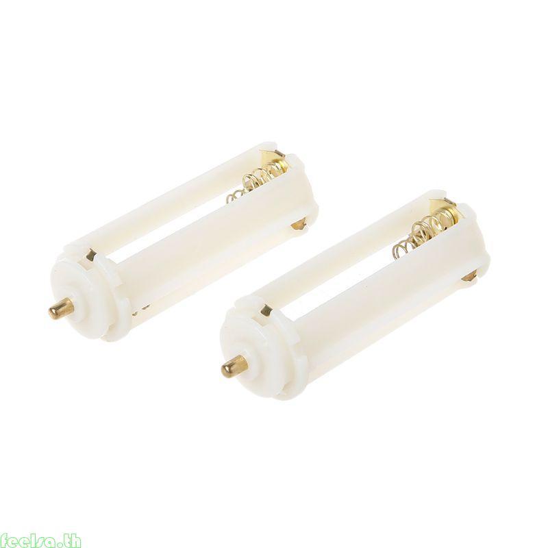 รู้สึก 2 ชิ้นสําหรับกล่องกรณี 3 AAA LR03 สําหรับไฟฉายไฟฉายใหม่