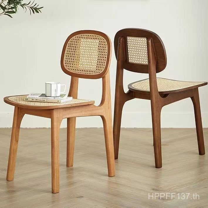 เก้าอี้รับประทานอาหารเชิงพาณิชย์ Kaman หวายสํานักงานเก้าอี้หวายในครัวเรือนเก้าอี้ร้านอาหาร Leisure K