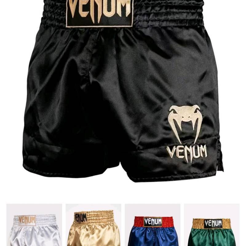 Venom Muay Thai Shorts Fight Sports Pants Boxing Sanda Fighting Professional Men and Women Competiti