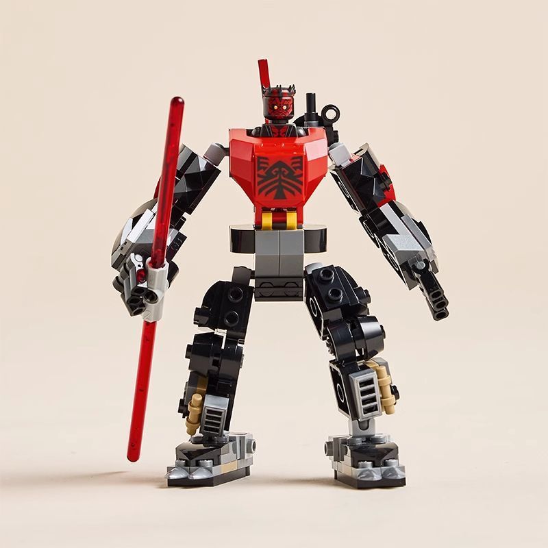 พร้อมสต็อก Judy Zoo มิถุนายนผลิตภัณฑ์ใหม่ LEGO LEGO Star Wars 75411 Darth Moore Fighting Mecha Build
