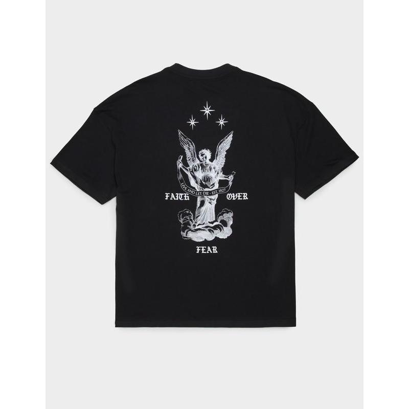 ทีเชิ้ตโอเวอร์ไซส์ RSQ Mens Faith Over Fear