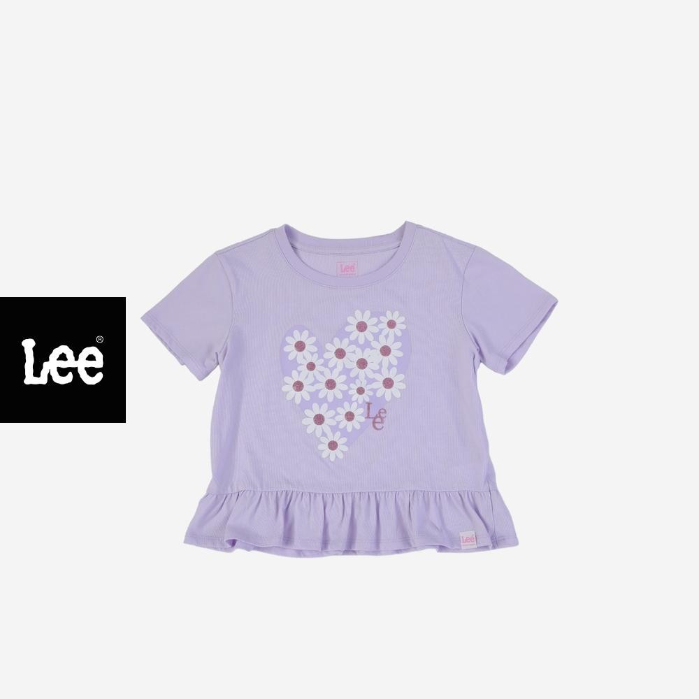LEE KIDS เสื้อยืดแขนสั้นเด็กผู้หญิง คอลเลคชั่น Little Pink ทรง Regular LK S525GT