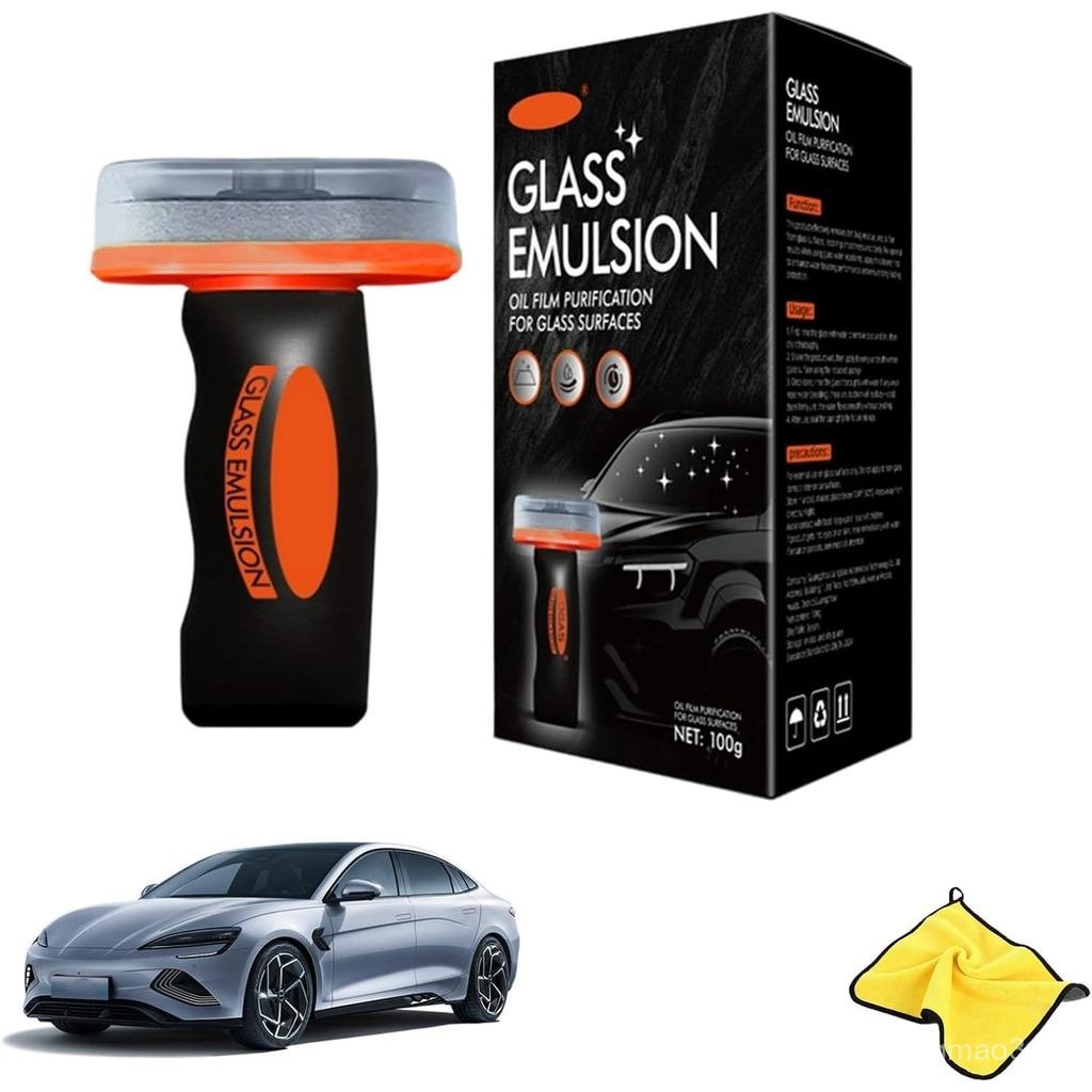 Q4 น้ํายาเช็ดกระจก, 2026 ใหม่ Q4 กระจกทําความสะอาด, แก้วจับน้ํามันฟิล์มโลชั่น, สากลรถ GlassOil ฟิล์ม