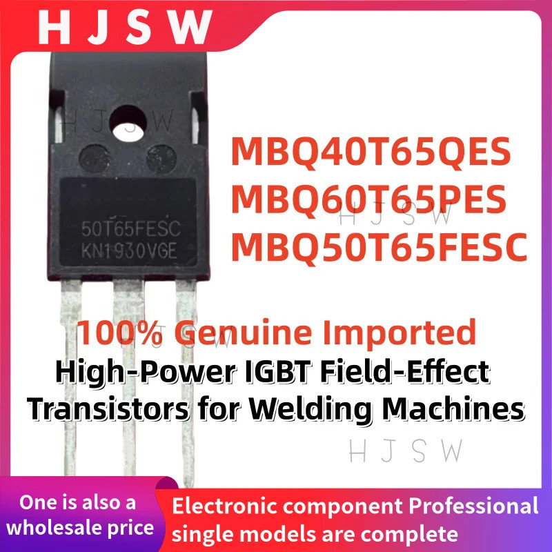 5PCS MBQ40T65QES MBQ60T65PES MBQ50T65FESC 40T65QES 60T65PES 50T65FESC TO247 IGBT Tube ทุ่มเทให้กับเค