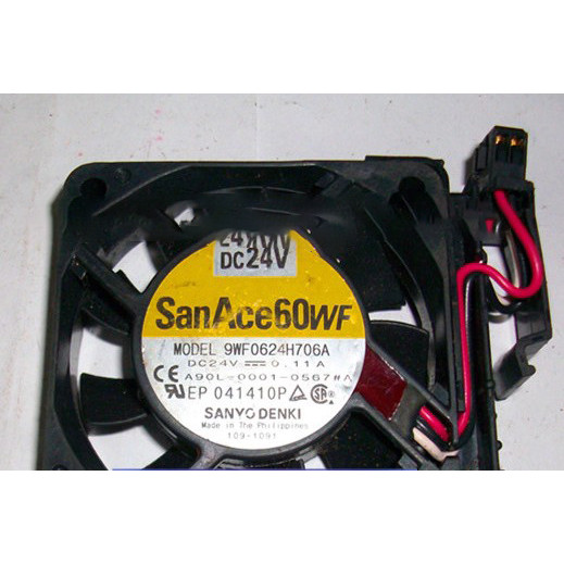 9WF0624H706A A90L-0001-0567#A 6015 24V 0.11A พัดลม Fenaco