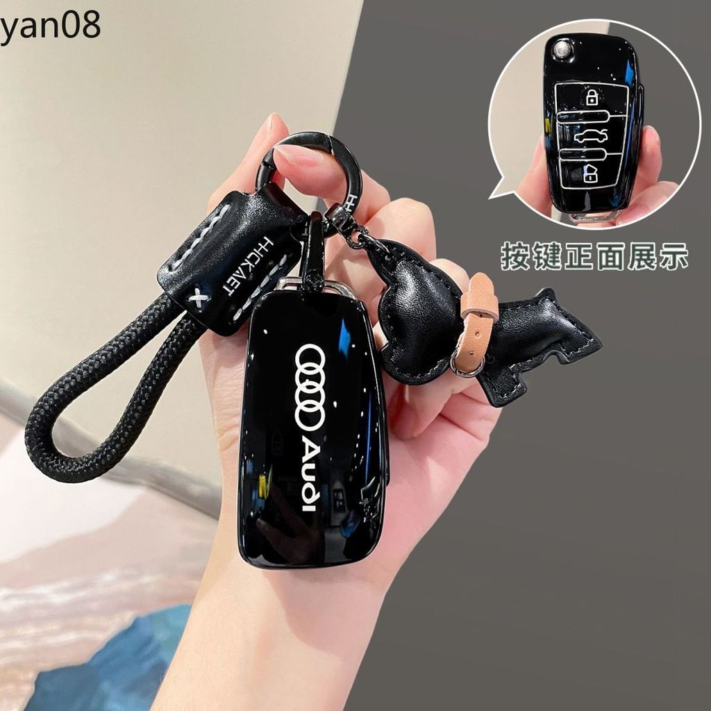 ใหม่TPUรถ Remote KeyกรณีFobสําหรับAudi A1 A3 A4 8P 8L 8V A5 B6 B7 A6 A7 C5 C6 Q3 Q5 Q7 4F S3 S3 S4 S
