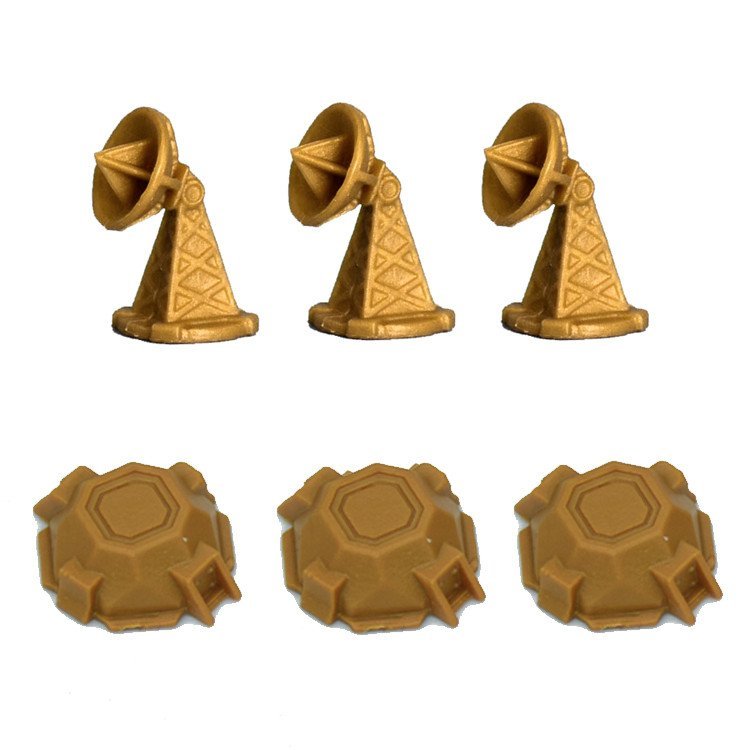 War Chess Running Team Board Game Counter Ultra Small Mini Radar Fortress Logo รุ่น WSYE