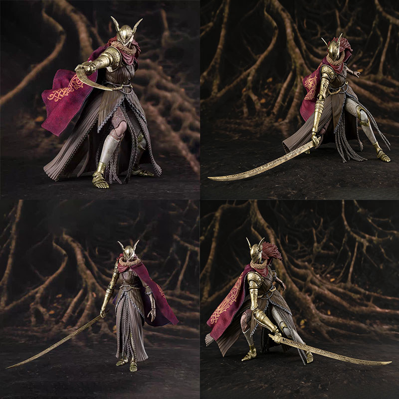 Elden แหวน SHF Valkyrie Malenia Action Figure ของเล่นคอลเลกชัน Malenia Movable Joint รุ่น
