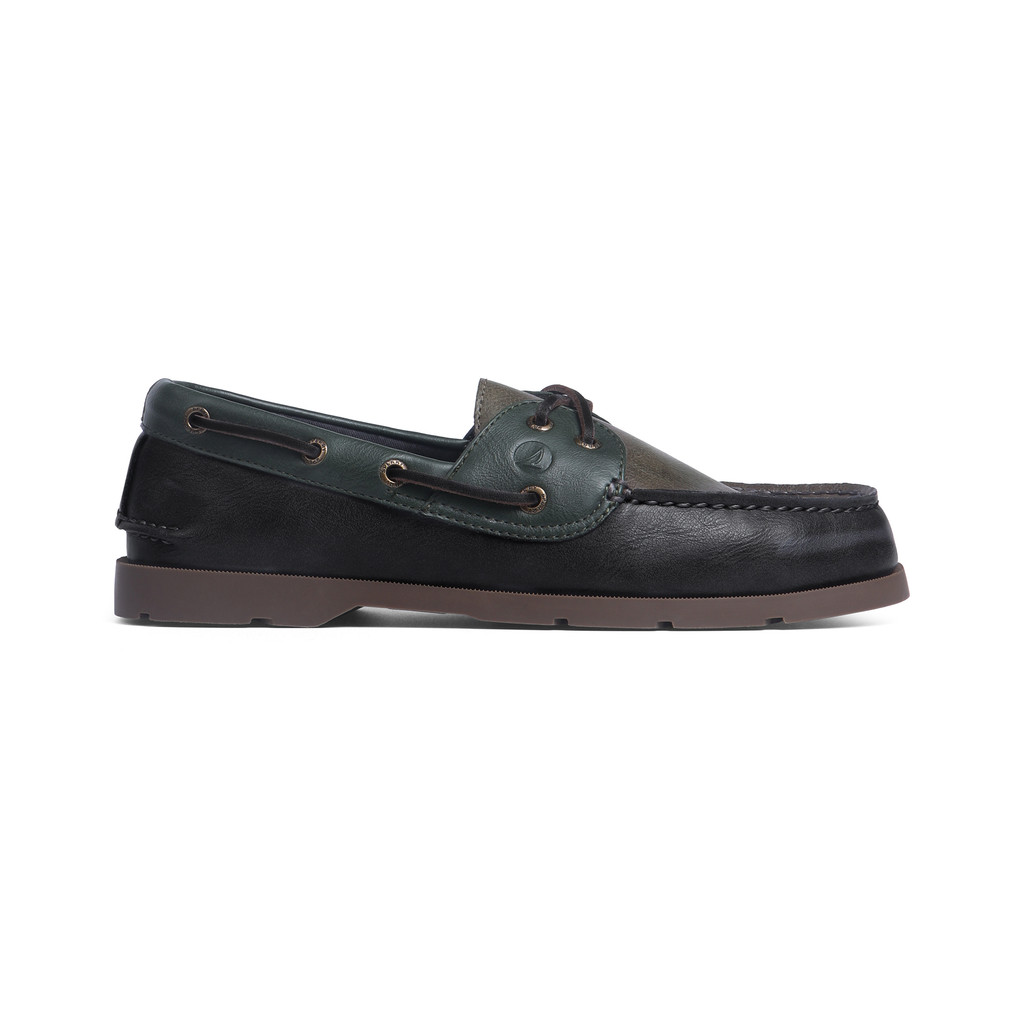 SPERRY حذاء قارب رجالي Leeward بلونين — أخضر — صورة 3