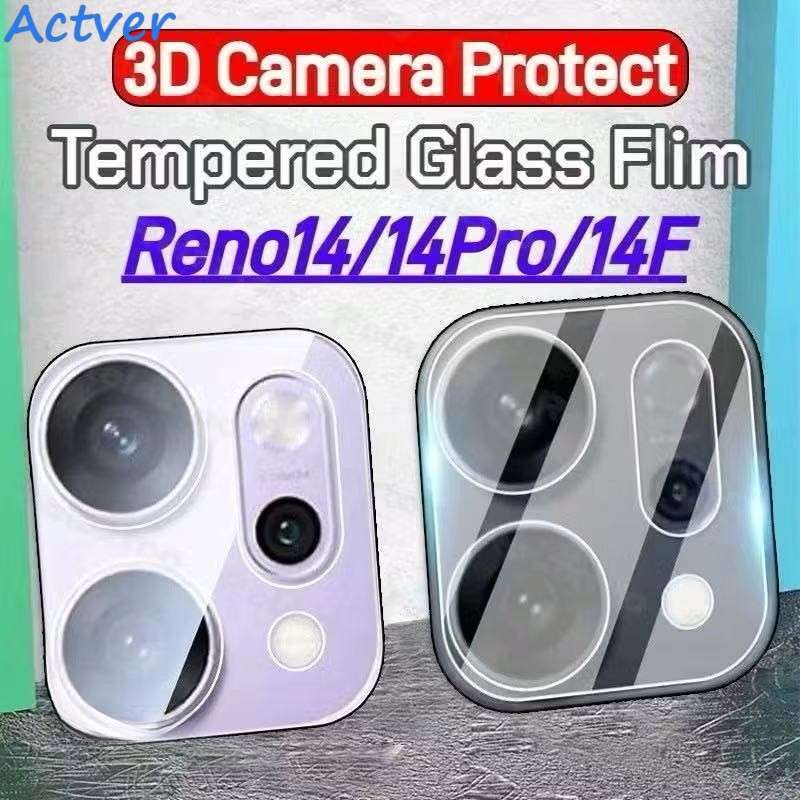 [ส่งจากไทย]ฟิล์มกระจก เลนส์กล้อง For: Oppo Reno14 14Pro 14F Reno15 15Pro 15F เลนส์กล้องOPPO