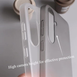 เคสผิวด้าน Ultra Thin TPU for Samsung A56 A55 A07 A17 A37 A57 A06 A16 A05S A15 A54 A27 A35 A36 S24 S23 S25 S26 Ultra FE