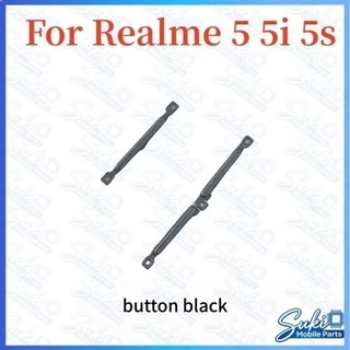 สําหรับ Realme 5 5i 5s เปิด/ปิดปุ่มสวิทช์ด้านข้าง Volume Up Down ปุ่ม Flex Cable อะไหล่แล