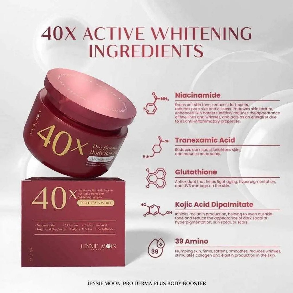 Jennie Moon 40X Pro Derma Plus Body Booster