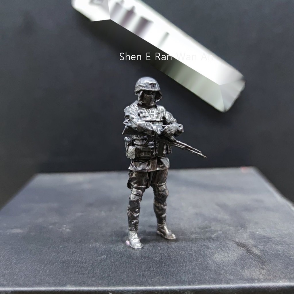 ทองแดงบริสุทธิ์ด้อย 1/35 (50 มม.) รัสเซียกองทัพหัวหน้า Modern-C Army Soldier (รุ่นสีขาว) A-121 Watch