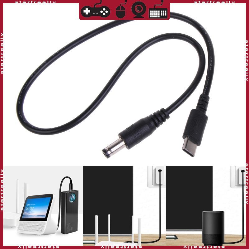 ST UsbC TypeC ถึง DC5 5x2 1 มม.9V 12V 15V 20V PD Trigger Power Cable Converter 3A