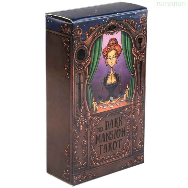 Nan Entertaining Playing Card Decks ไพ่ทาโรต์ภาษาอังกฤษเพื่อบอกพยากรณ์แห่งโชคชะตาของคุณ