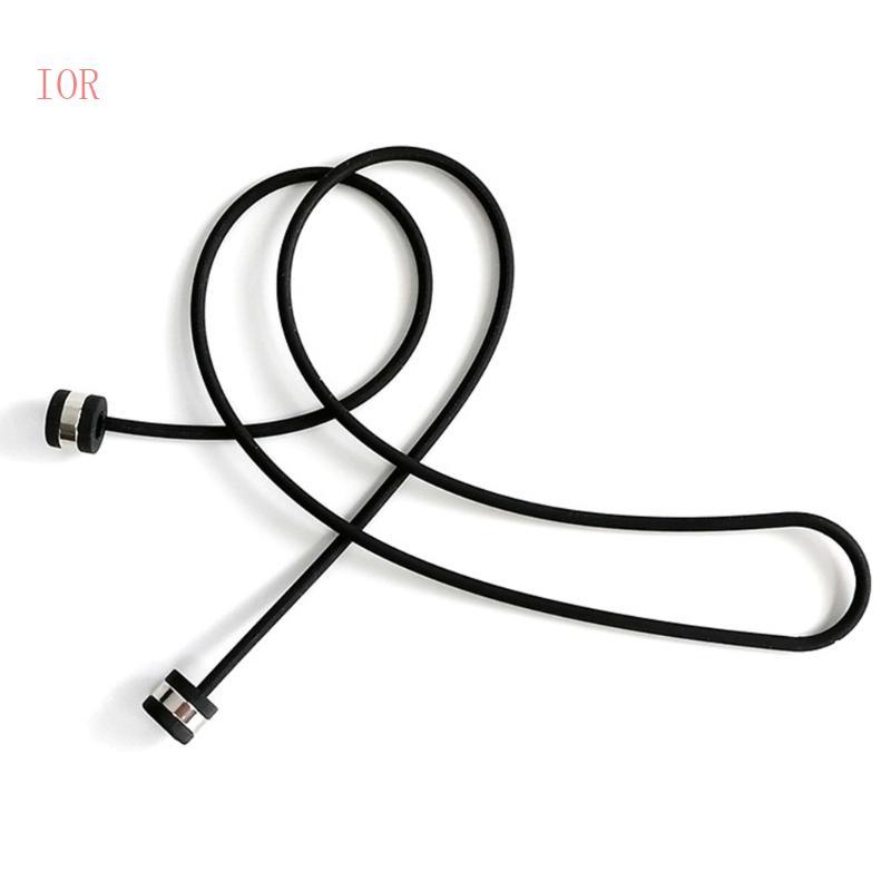 IOR Magnetic AntiLoss สายคล้องคอสําหรับหูฟัง Secure Hold เชือกเส้นเล็กซิลิโคน