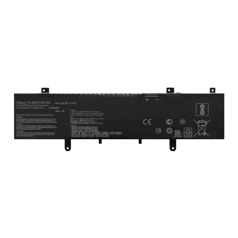 Suitable for ASUS, Lingyao S4100U S4000U Zenbook X405U B31N1632 notebook battery