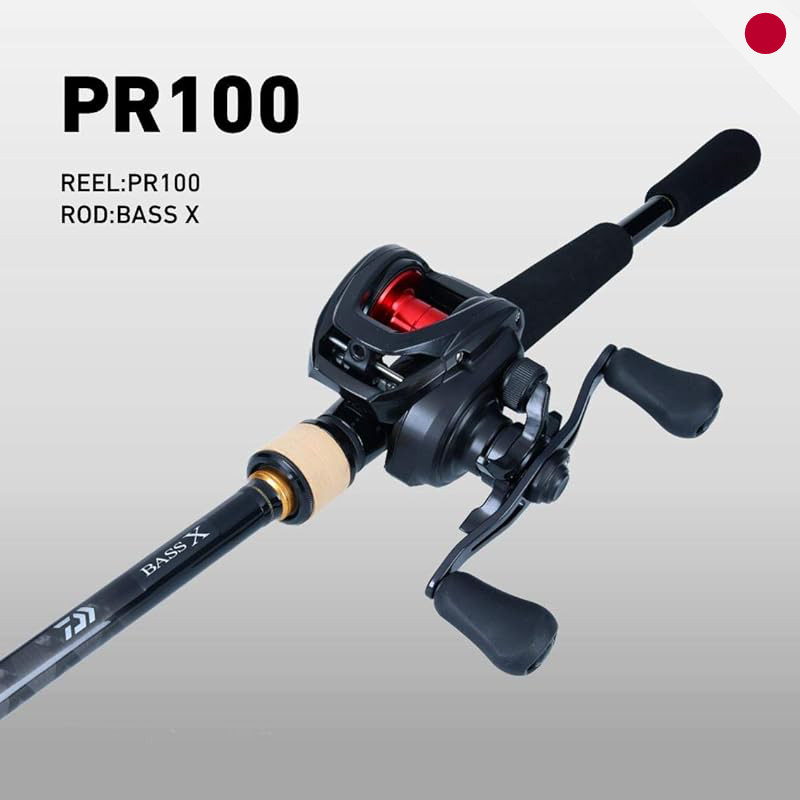 DAIWA 21 PR100 Baitcasting Reel - PR100+Line / PR100HL High / PR100H High / PR100L / PR100 - Japan