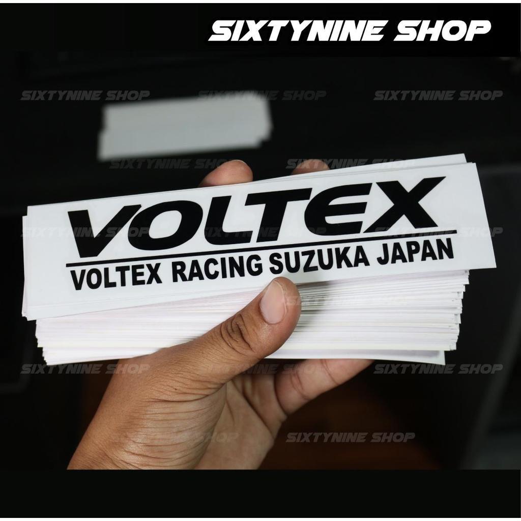สติ๊กเกอร์ VOLTEX VoltexRacing VOLTEX VOLTEX RACING STICKER