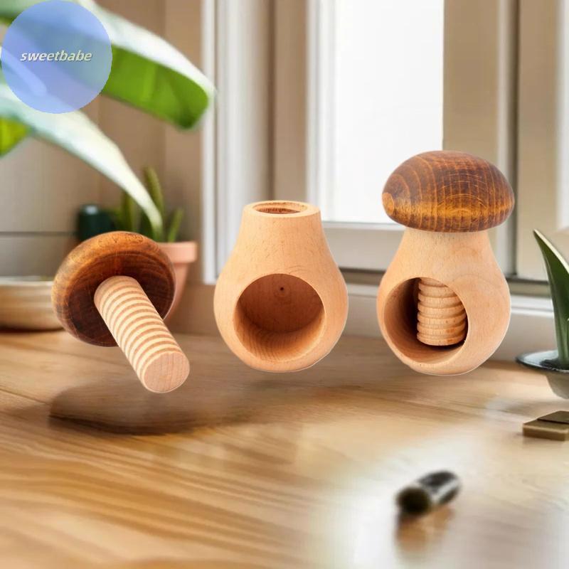 SEBABE Nutcracker เห็ดรูปเครื่องมือห้องครัวมัลติฟังก์ชั่นสําหรับการแตกร้าวง่ายปรับแหนบอ่อนนุชสําหรับ