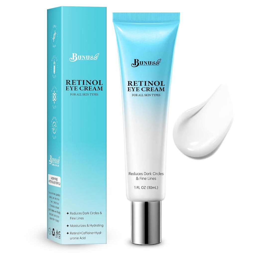 RetinolEye-EyeforDarkCircles,Puffiness,AntiAging,Hyaluronicacid,Peptides,Cffeine,ลดถุง,Circles,Darks