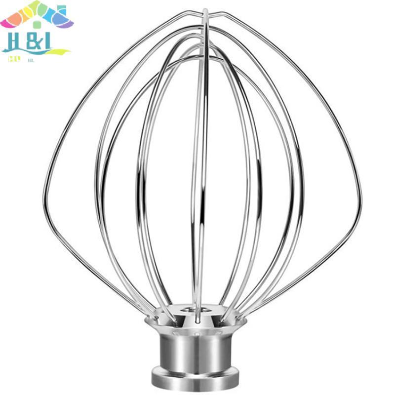 H&L Dec HOT K45WW 6-Wire Whipสิ่งที่แนบมาKitchenAidสําหรับTilt-Head Stand MixerสําหรับKitchen Whisk 