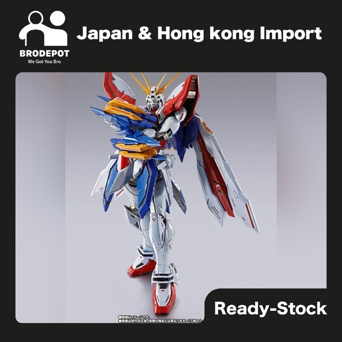 [Ready stock] P-Bandai METAL BUILD BURNING GUNDAM & BURNING GUNDAM SECOND