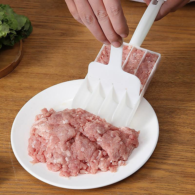 E6B7 เครื่องมือทําลูกชิ้นและลูกชิ้นปลา แหนบช้อน ES001