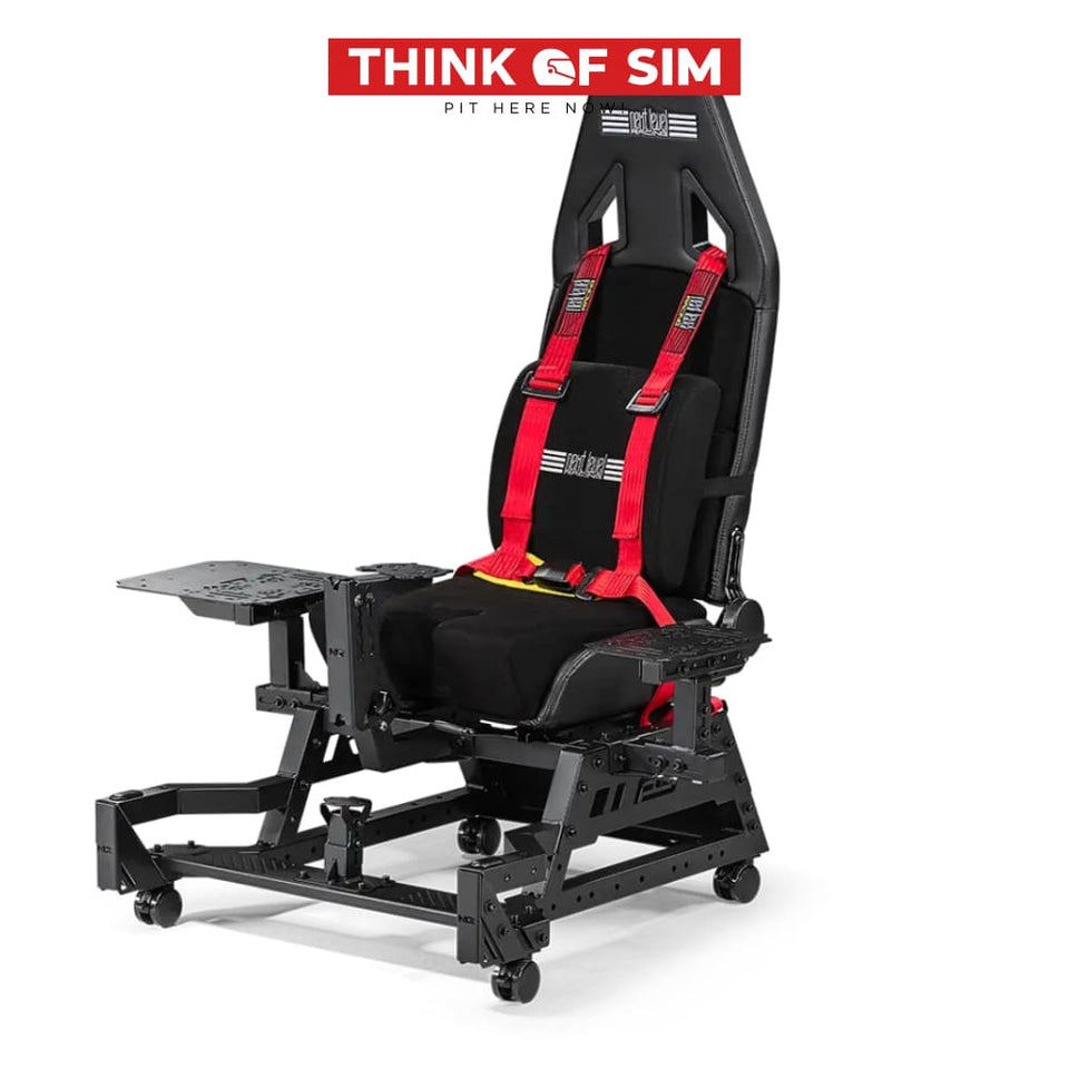 Next Level Racing Flight Seat Pro เบาะนั่งสำหรับ Flight Sim โดยเฉพาะ [รองรับ Center Stick / ปรับง่าย