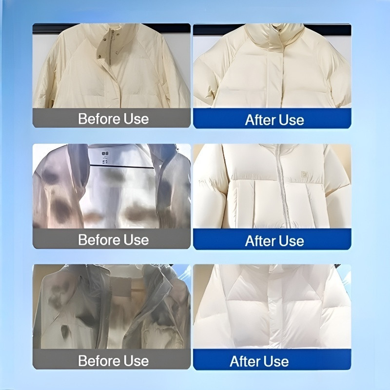 🔥โปร 1 แถม 1 ✅【น้ำยาทําความสะอาดพิเศษสําหรับแจ็คเก็ตดาวน์】น้ำยาซักแจ็คเก็ตปลอดภัย/ทางเลือกการซักแห้ง/ช่วยลบคราบและปกป้องขนเป็ดไม่ให้จับตัวกัน ปลอดภัย ไม่ทำลายเนื้อผ้า ใช้แทนการซักแห้งได้ - รูปที่ 6