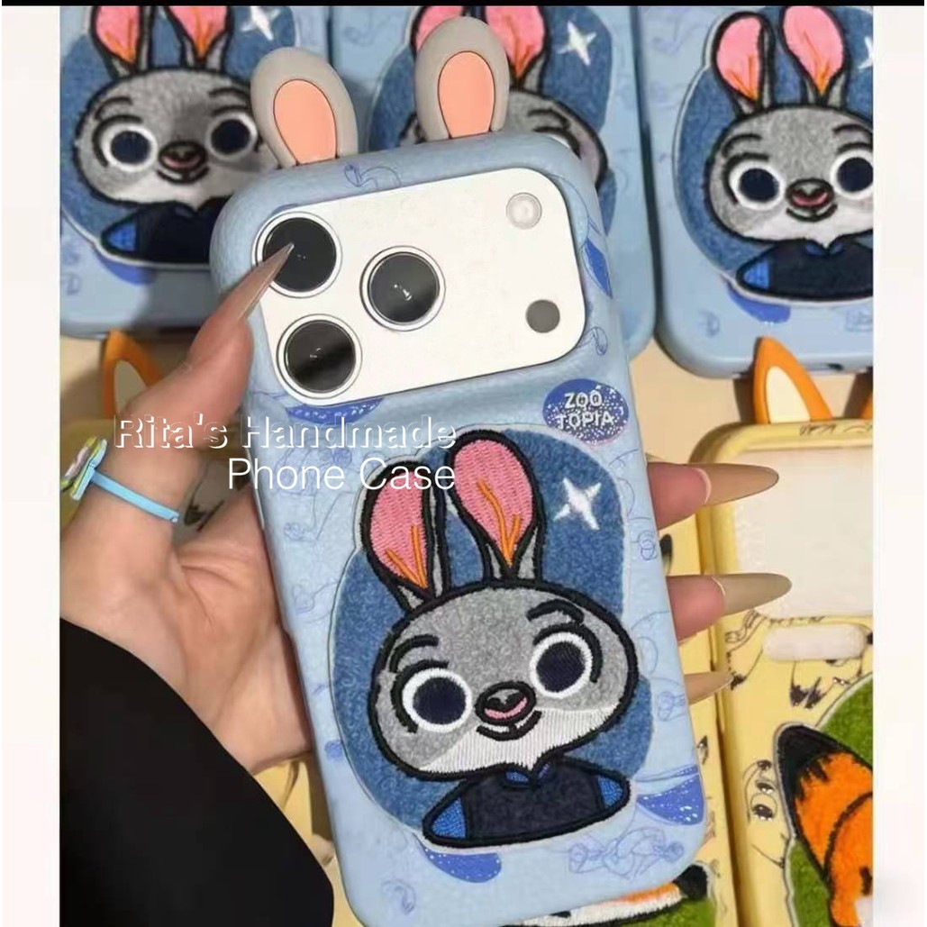 เย็บปักถักร้อย Patch Judy Nick เหมาะสําหรับ Apple 17/16 รูปที่ 7